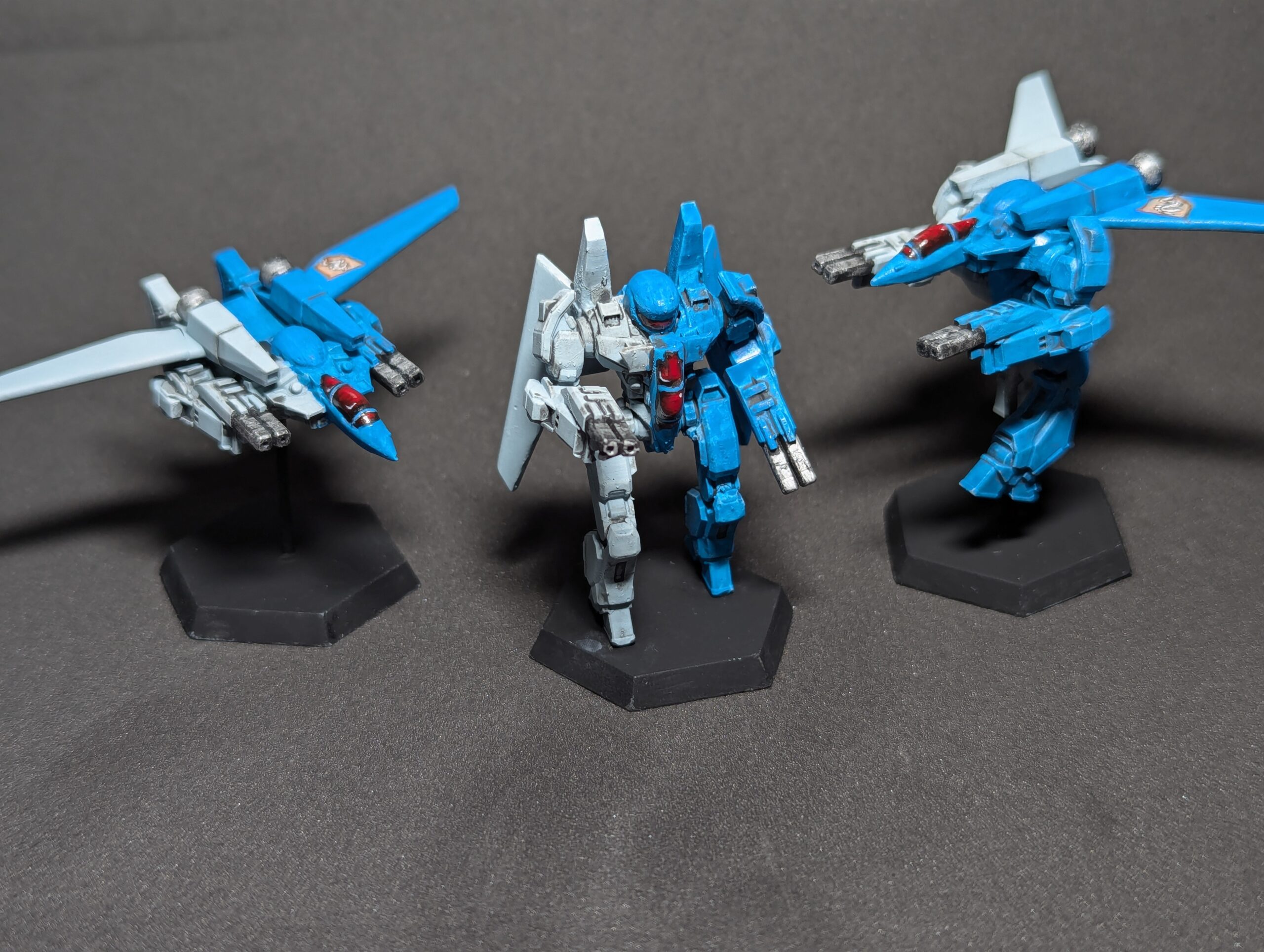 BattleTech LAMs (and an AXM-2N)